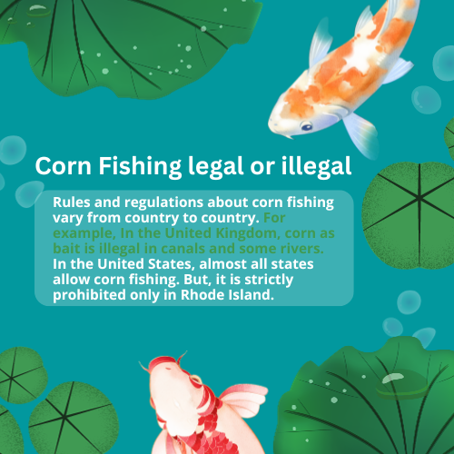 is fishing with corn illegal