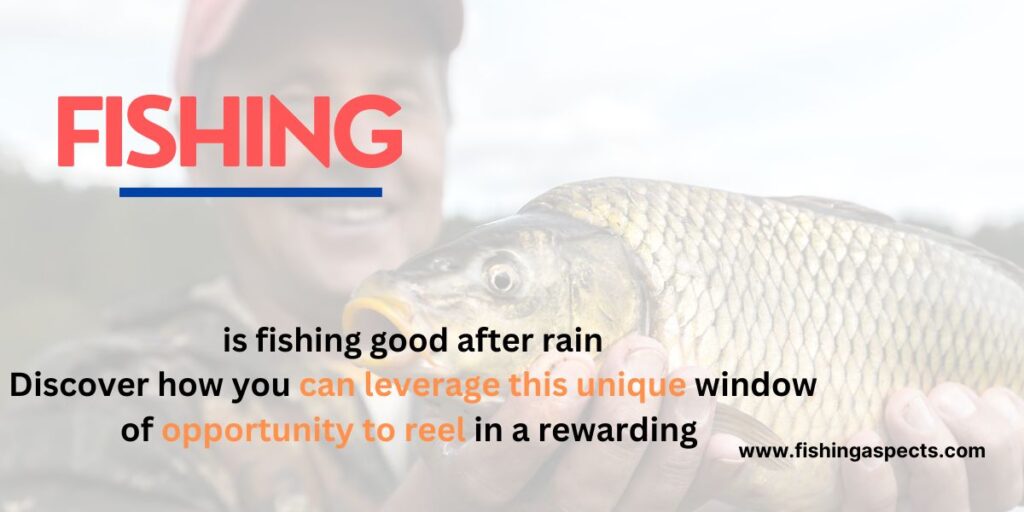 is fishing good after rain–ultimate Guide 2023